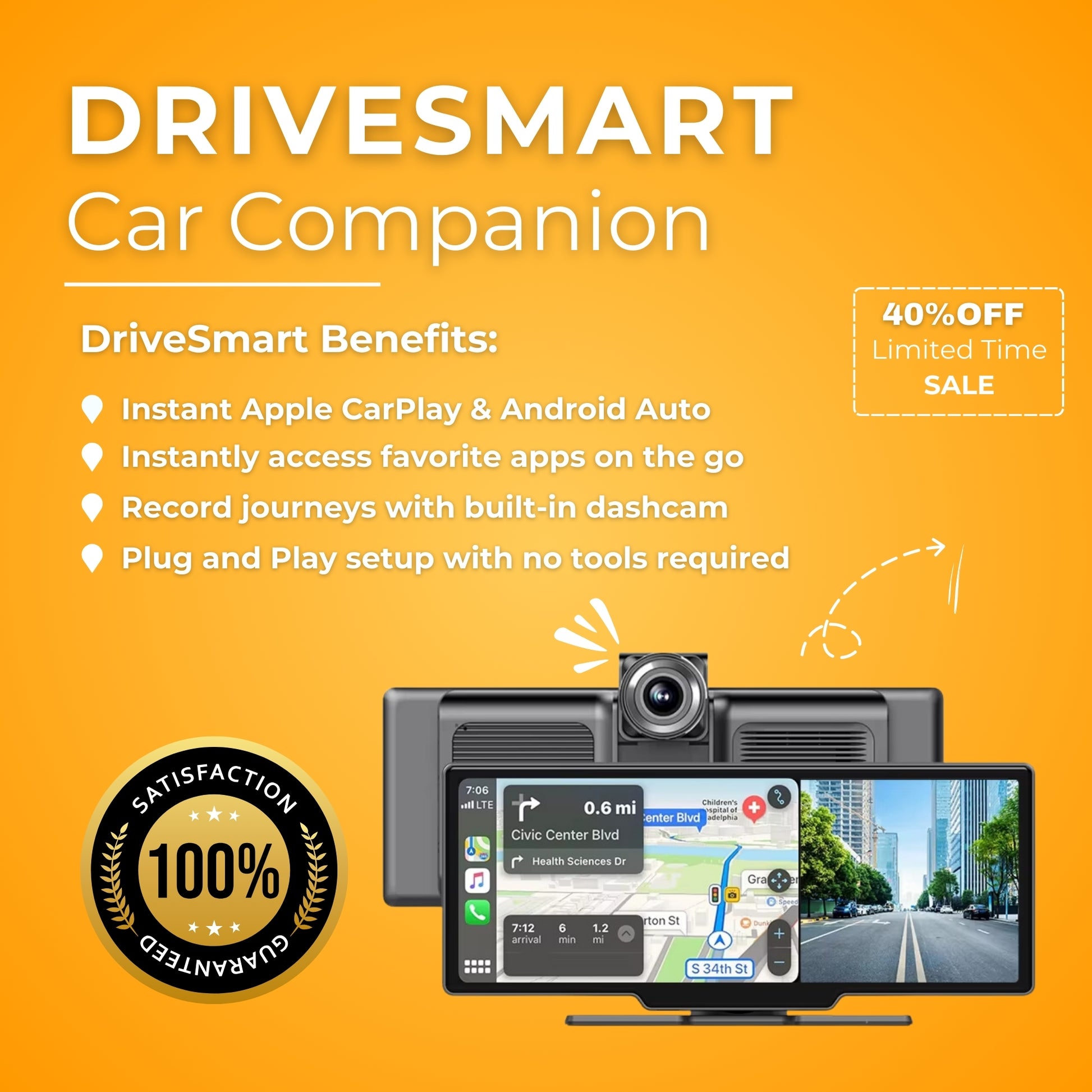 DriveSmart Car Companion Ultra PRO